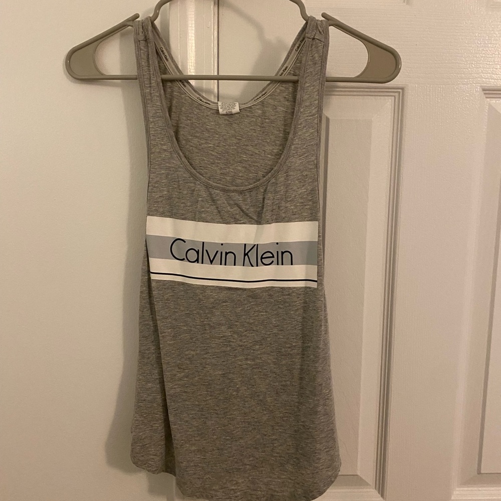 Calvin Klein Gray Women's Tank Top